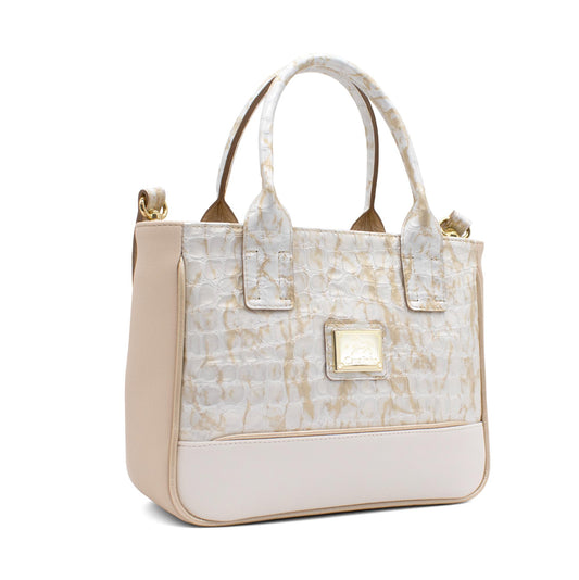 Cavalinho Mystic Handbag - Beige / White - 18460507.31_2