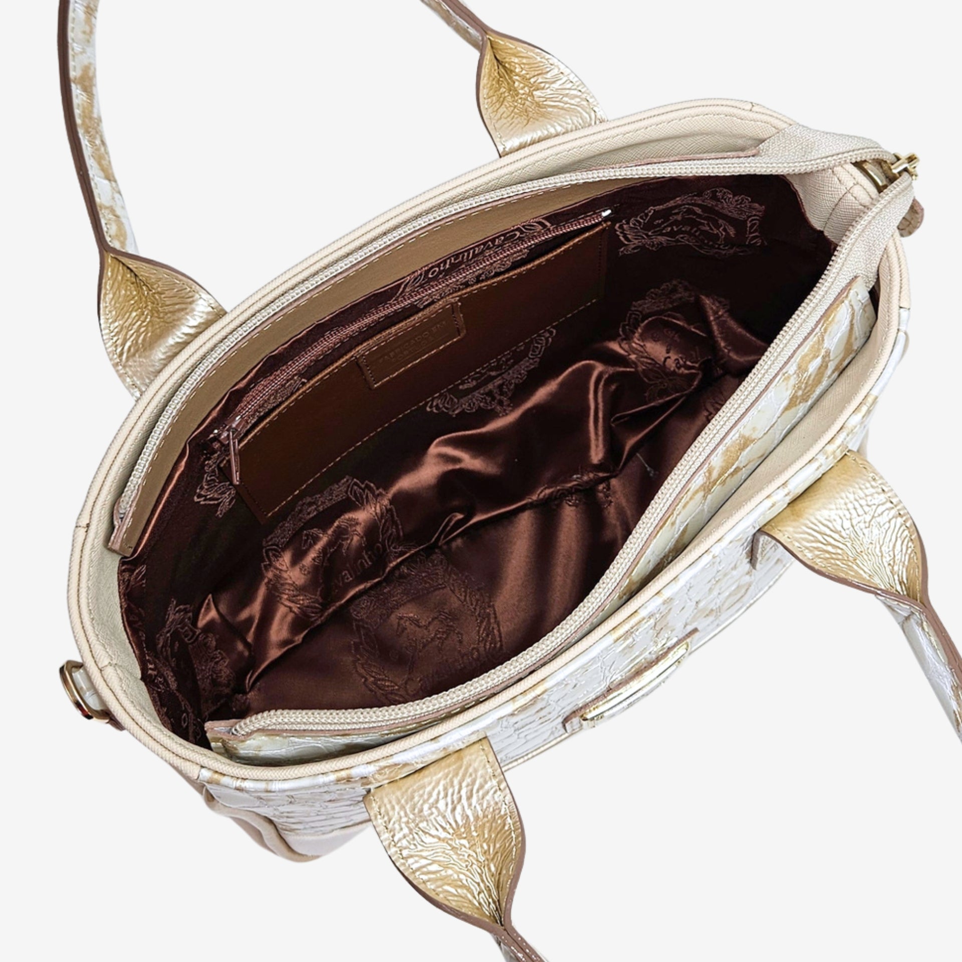Cavalinho Mystic Handbag SKU 18460507.31 #color_Beige / White