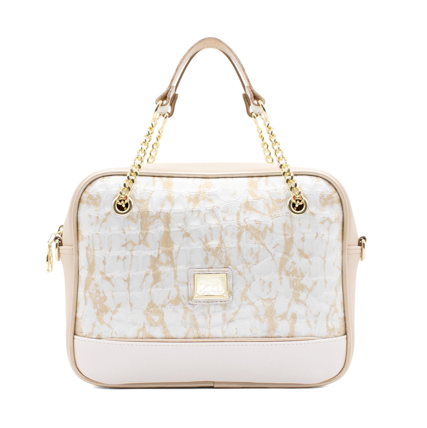Cavalinho Mystic Handbag - Beige / White - 18460512.31_1