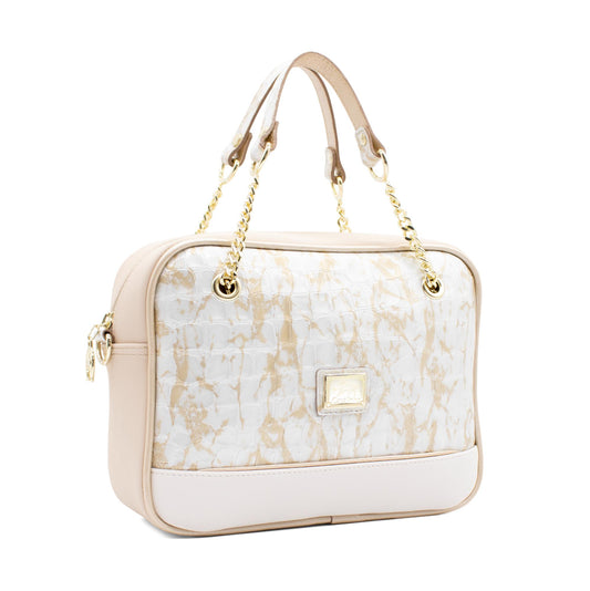 Cavalinho Mystic Handbag - Beige / White - 18460512.31_2