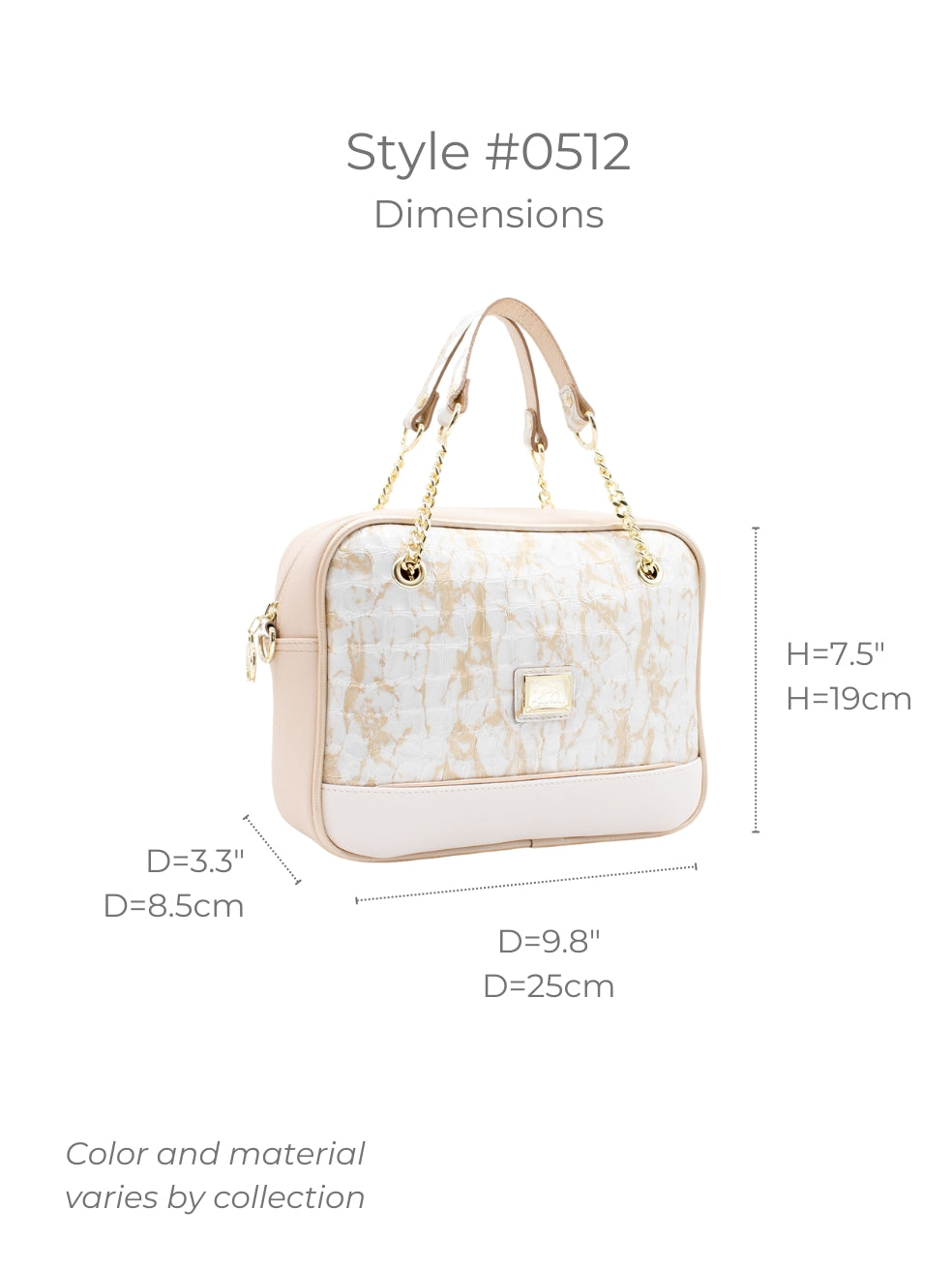 Cavalinho Mystic Handbag SKU 18460512.31 #color_Beige / White