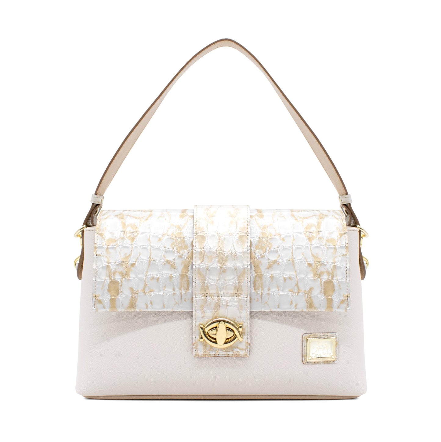 Cavalinho Mystic Handbag - Beige / White - 18460514.31_1