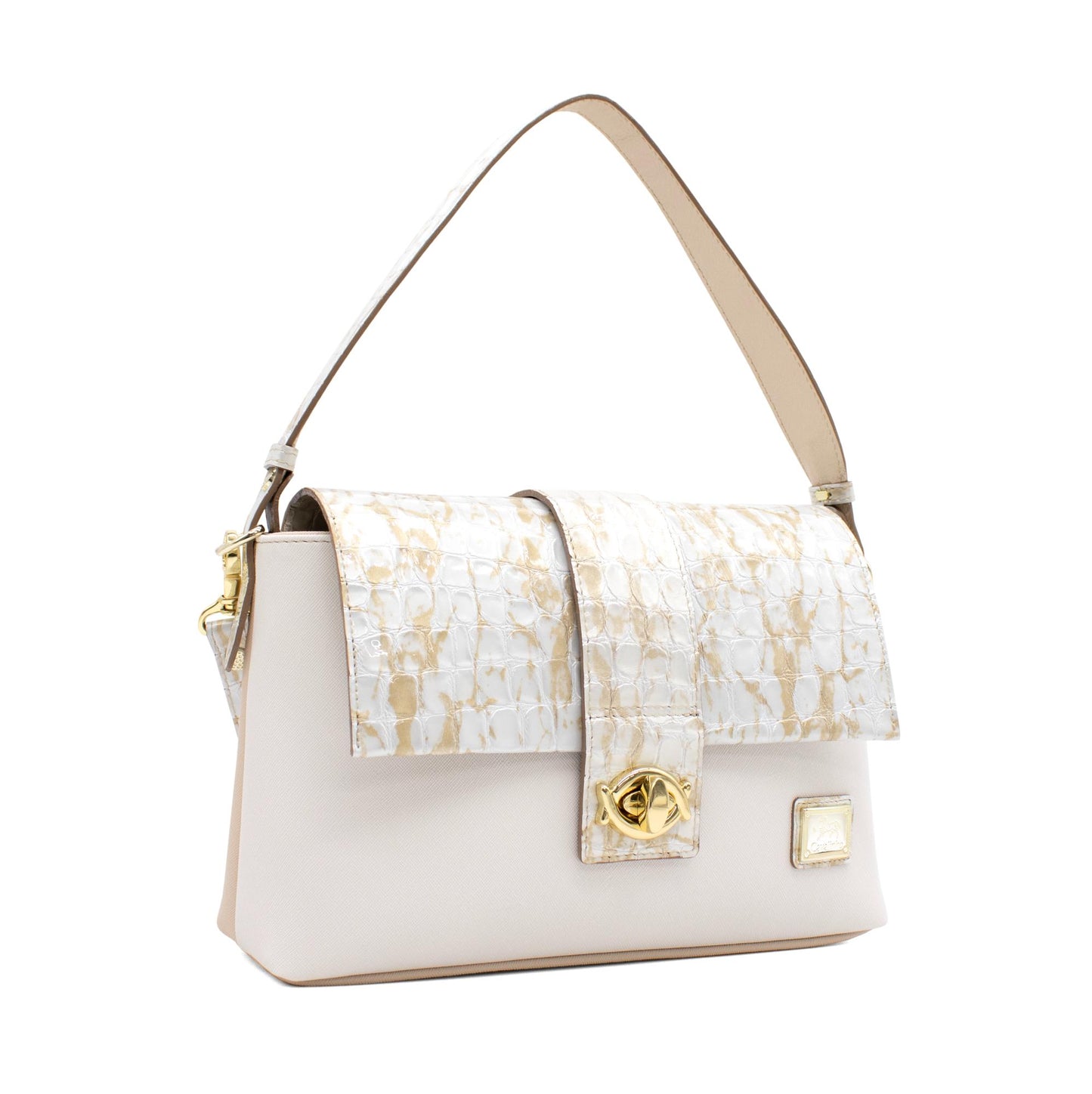 Cavalinho Mystic Handbag - Beige / White - 18460514.31_2