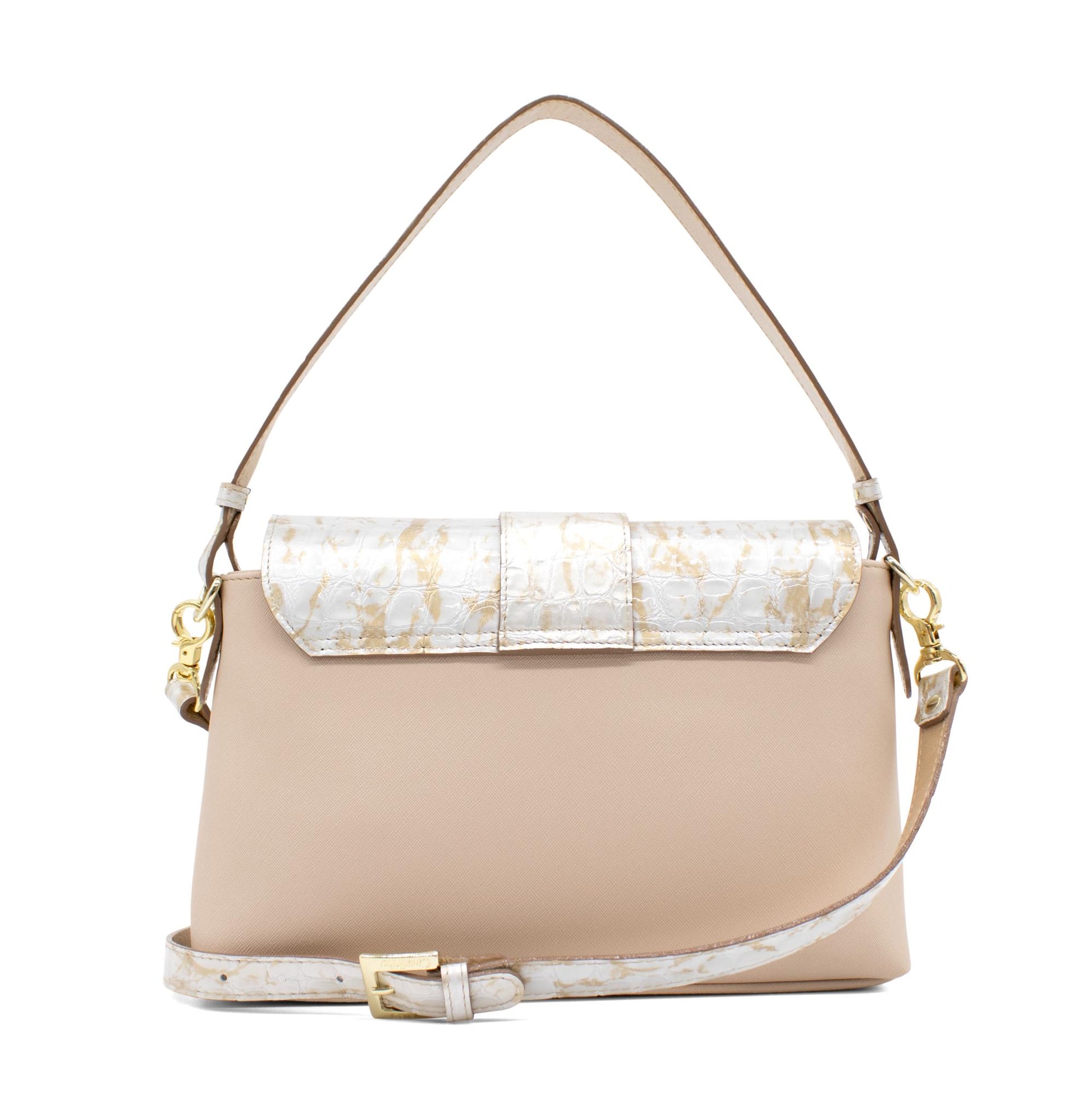 Cavalinho Mystic Handbag - Beige / White - 18460514.31_4
