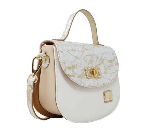 Cavalinho Mystic Handbag - Beige / White - 18460521.31_2