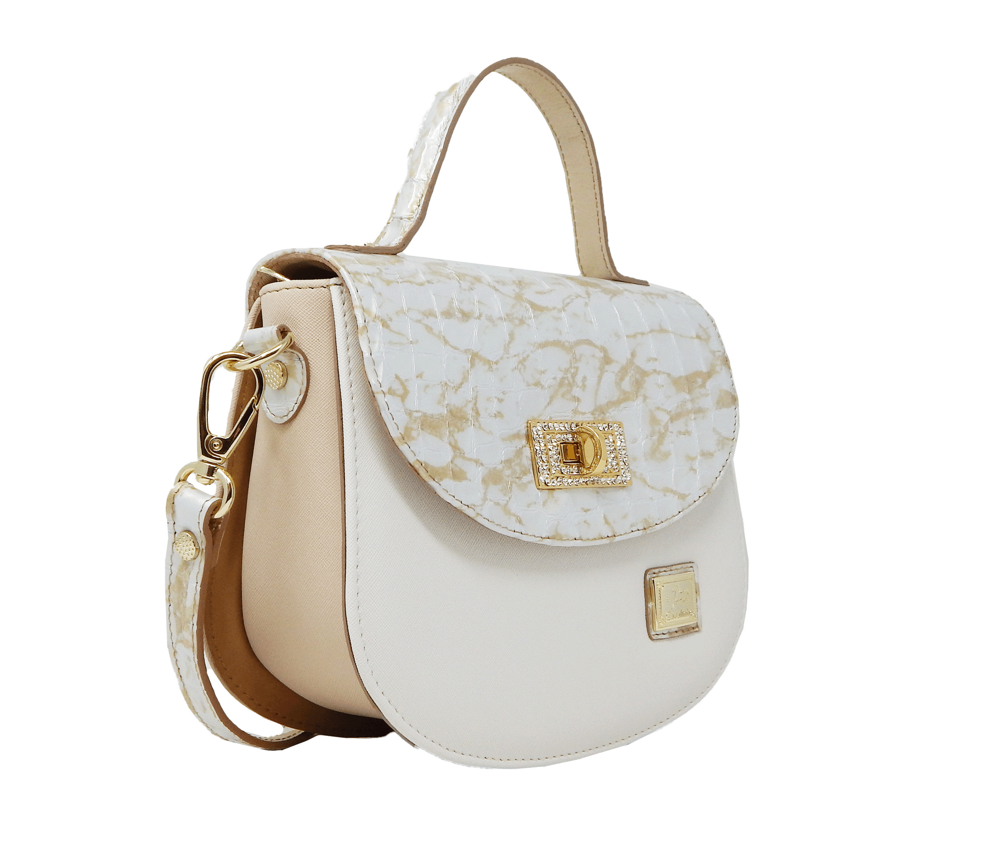 #color_ Beige White | Cavalinho Mystic Handbag - Beige White - 18460521.31_2
