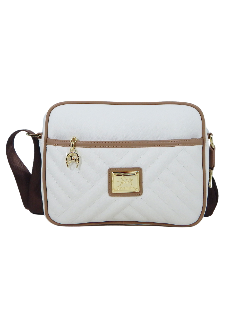 Cavalinho Charming Crossbody Bag SKU 18470324.38 #color_white / sand