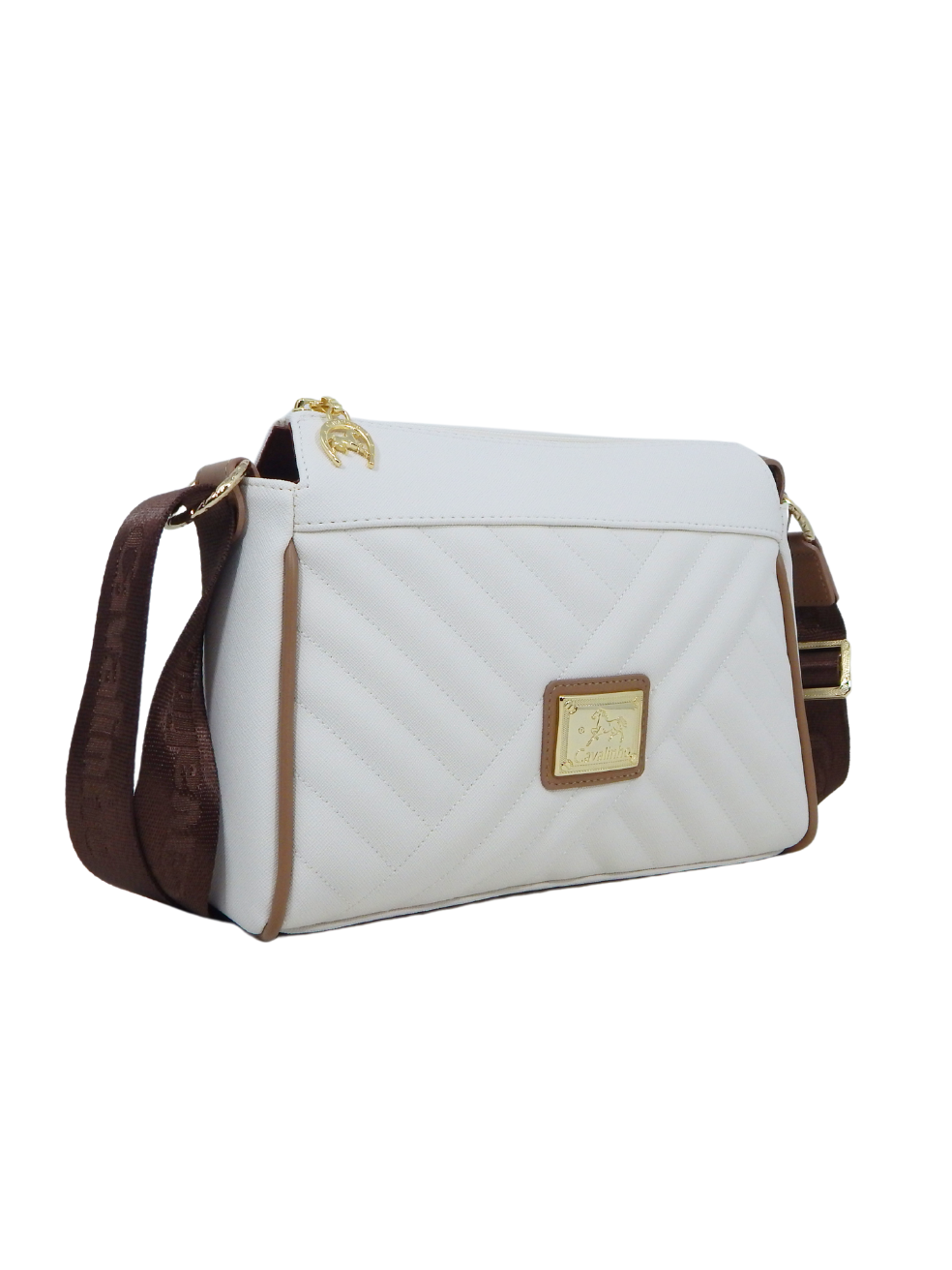 Cavalinho Charming Crossbody Bag SKU 18470344.31 #color_white / sand