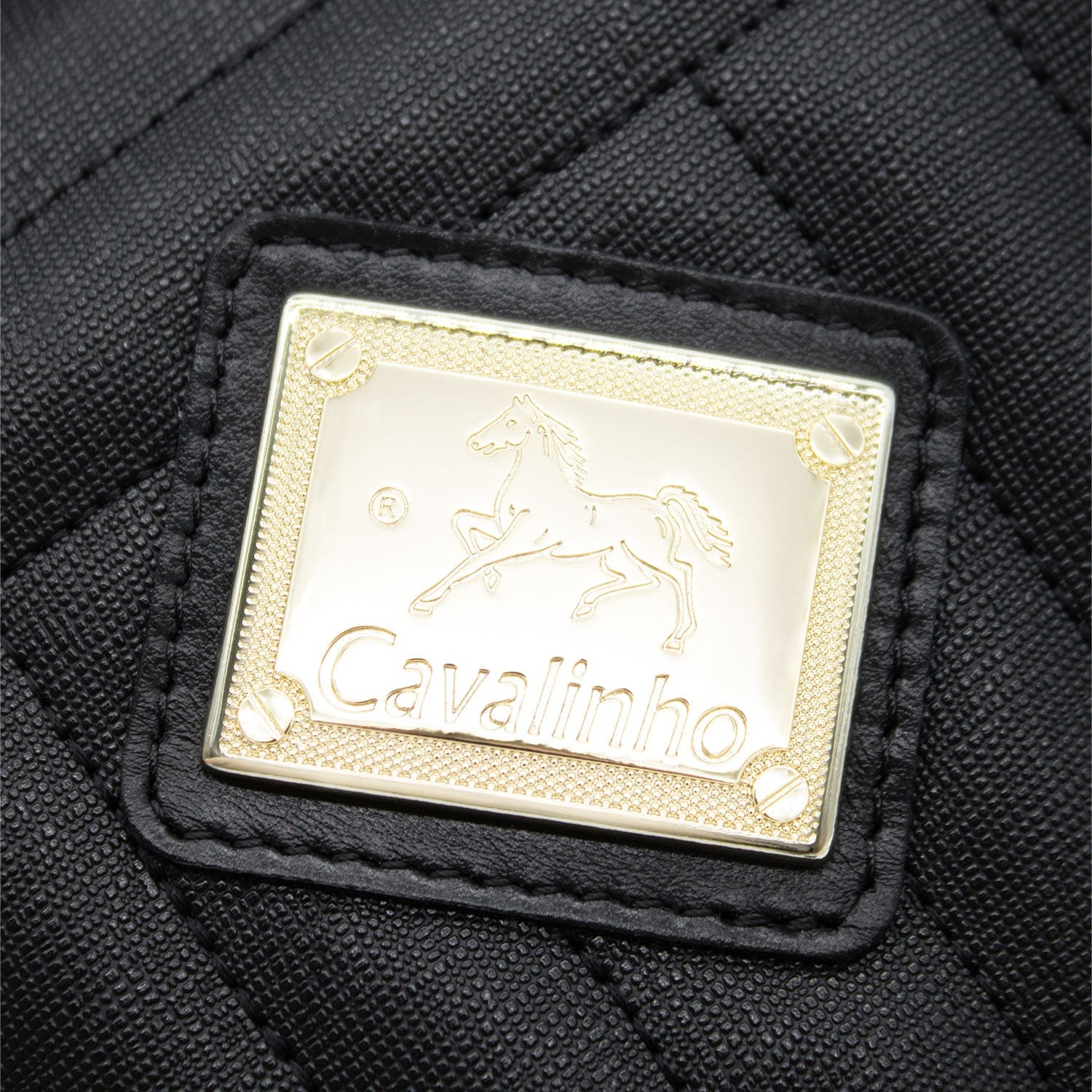 Cavalinho Charming Black Canvas Handbag SKU 18470429.01 #color_Black
