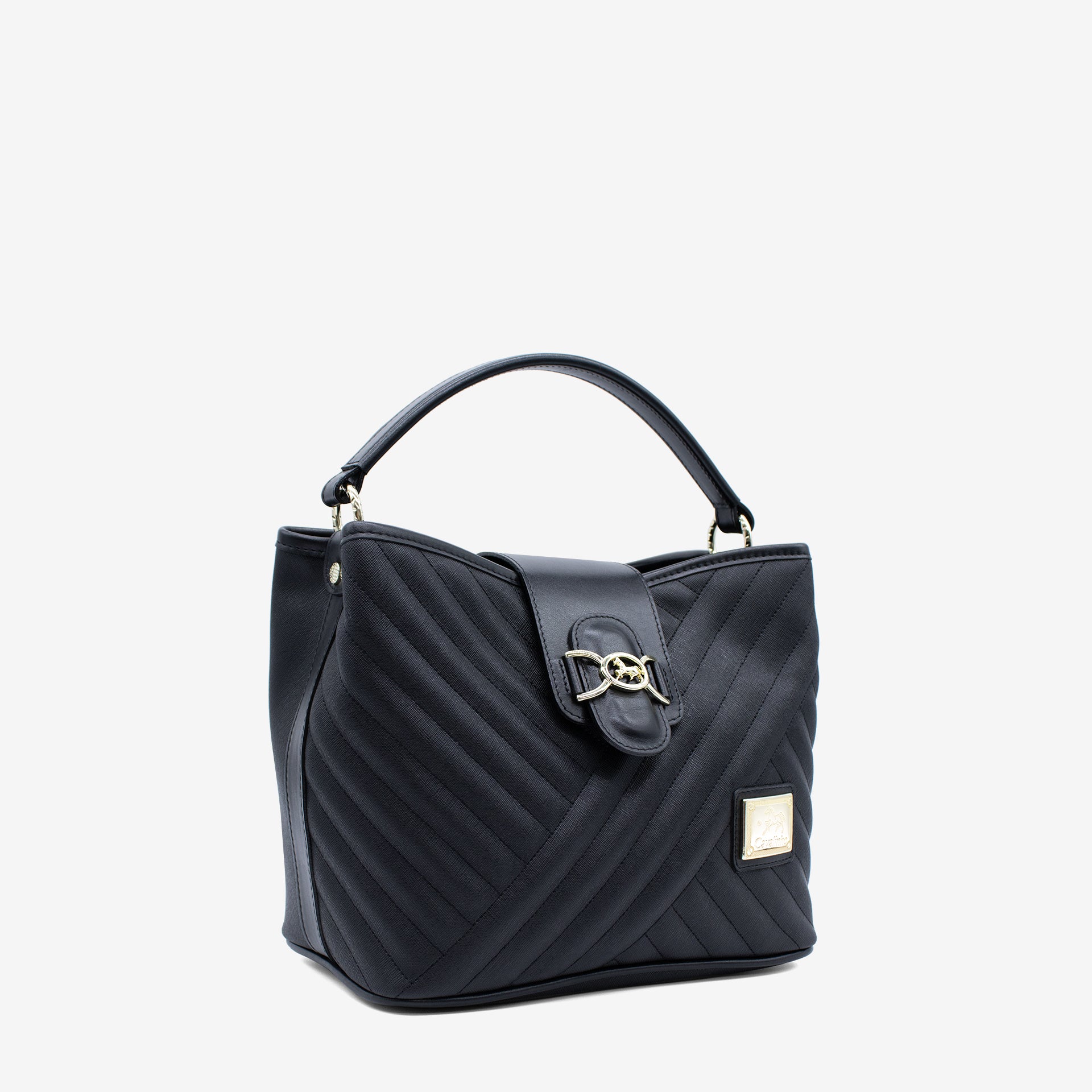 Cavalinho Charming Canvas Handbag SKU 18470429.03 #color_Navy