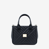 Cavalinho Charming Quilted Canvas Handbag SKU 18470507.03 #color_Navy