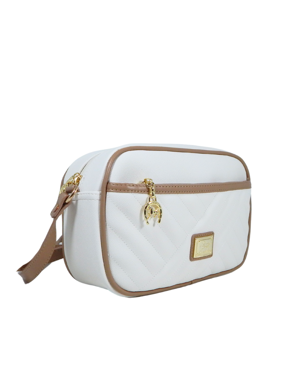 Cavalinho Charming Crossbody Bag SKU 18470511.38 #color_White / Sand