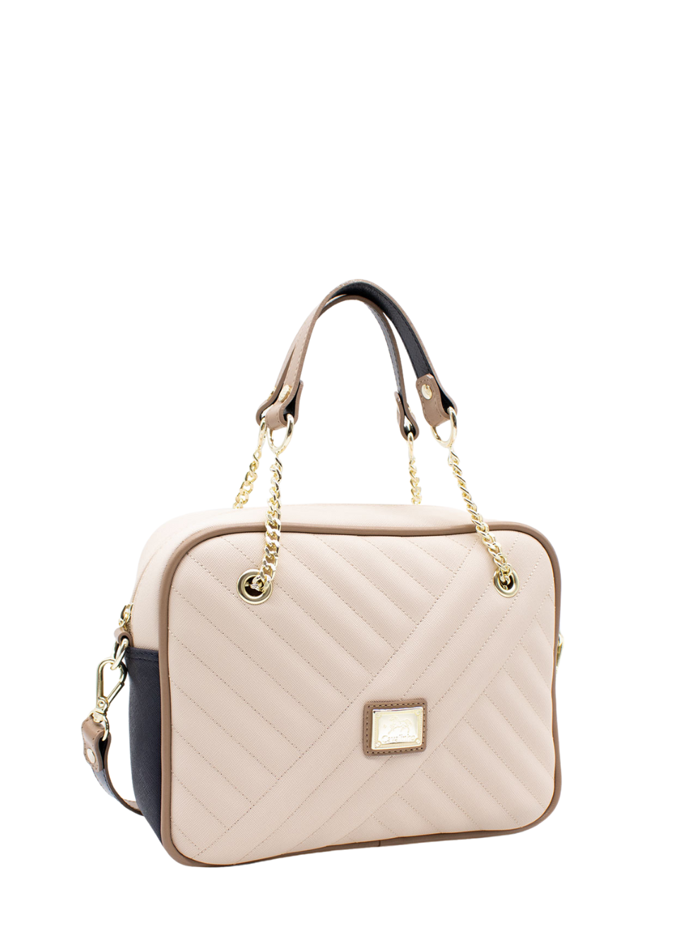 Cavalinho Charming Handbag SKU 18470512.22 #color_Navy / Tan / Beige