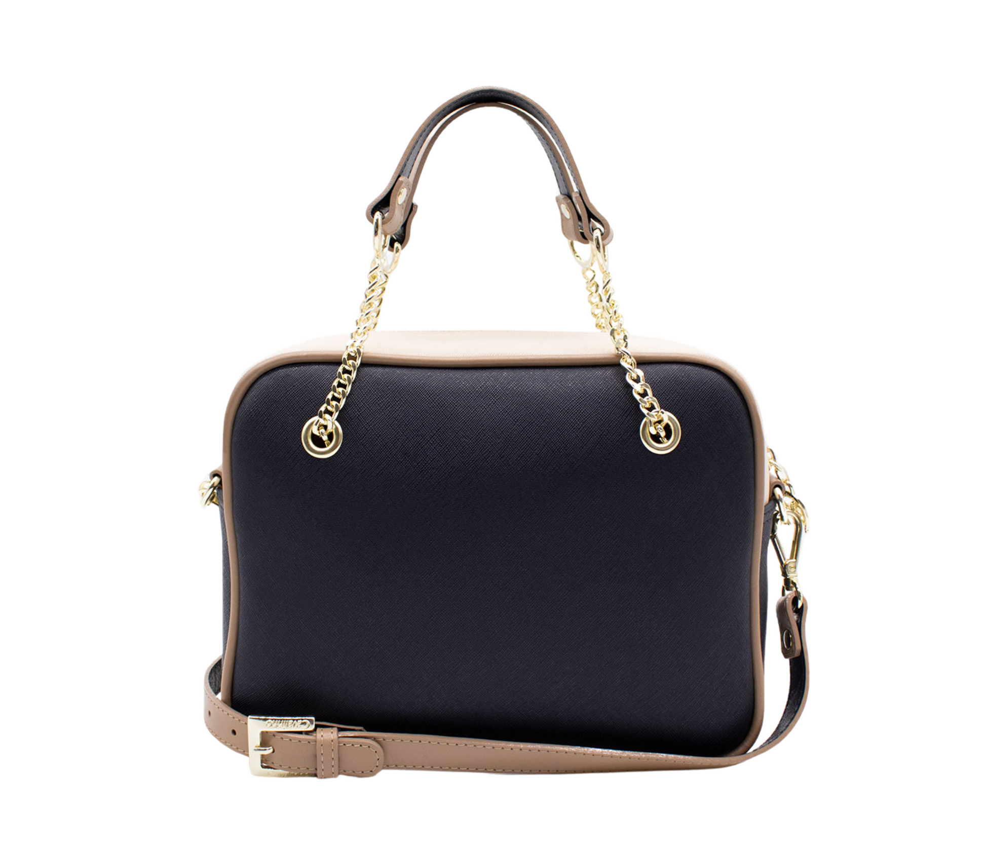 #color_ Navy Tan Beige | Cavalinho Charming Handbag - Navy Tan Beige - 18470512.22_P03