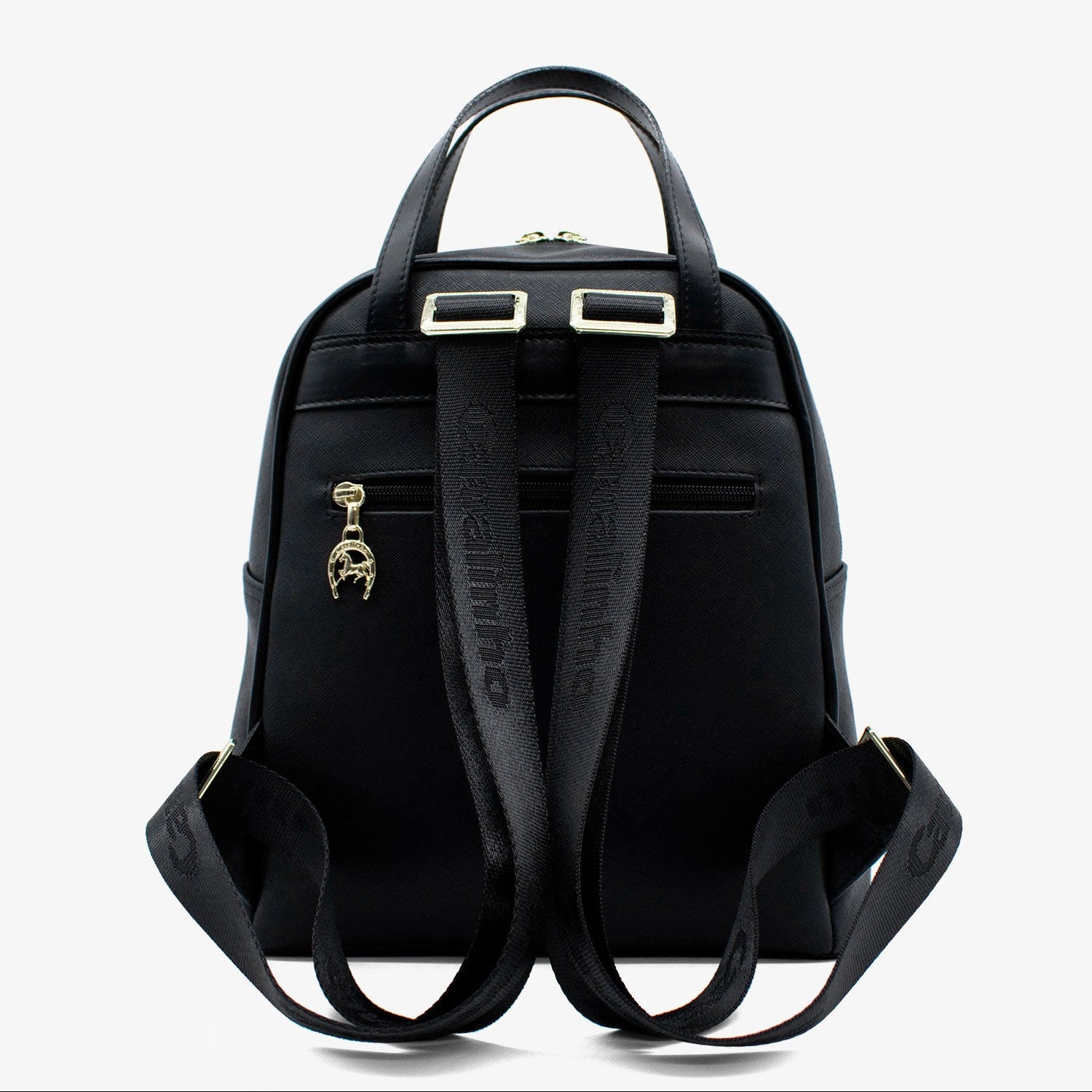 Cavalinho Charming Black Designer Backpack for Women 