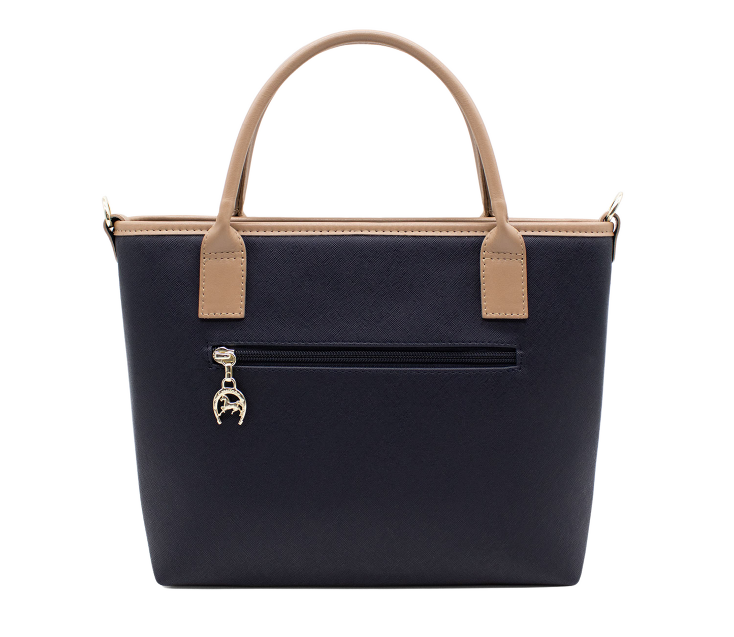 #color_ Navy Tan Beige | Cavalinho Charming Handbag - Navy Tan Beige - 18470522.22_P03