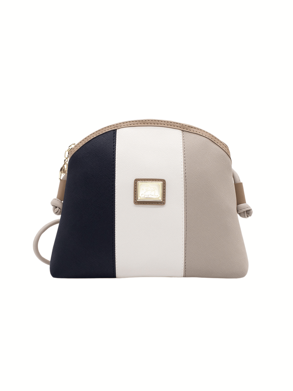 Cavalinho Allegro Crossbody Bag SKU 18480005.22 #color_Beige / White / Navy