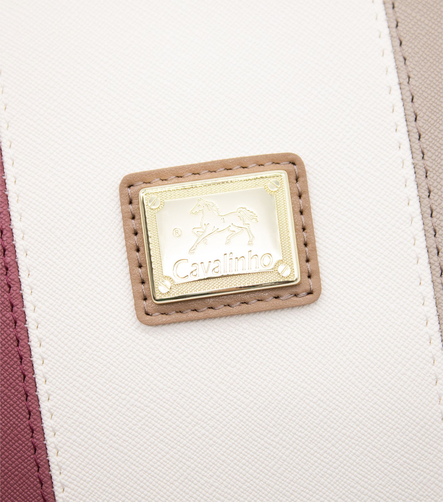 Cavalinho Allegro Mini Handbag - Beige / White / Pink - 18480243.07_P04