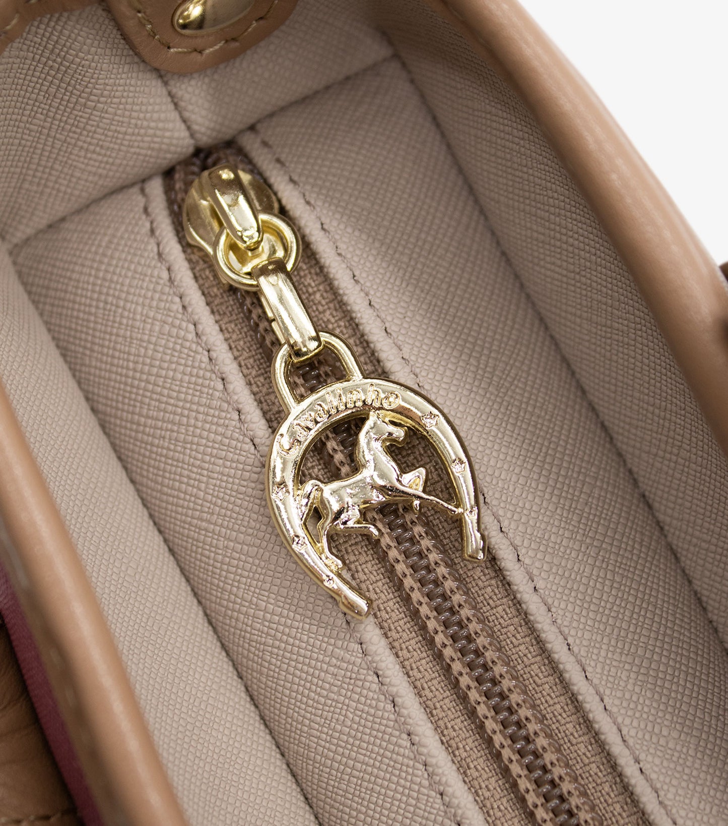 Cavalinho Allegro Mini Handbag - Beige / White / Pink - 18480243.07_P05