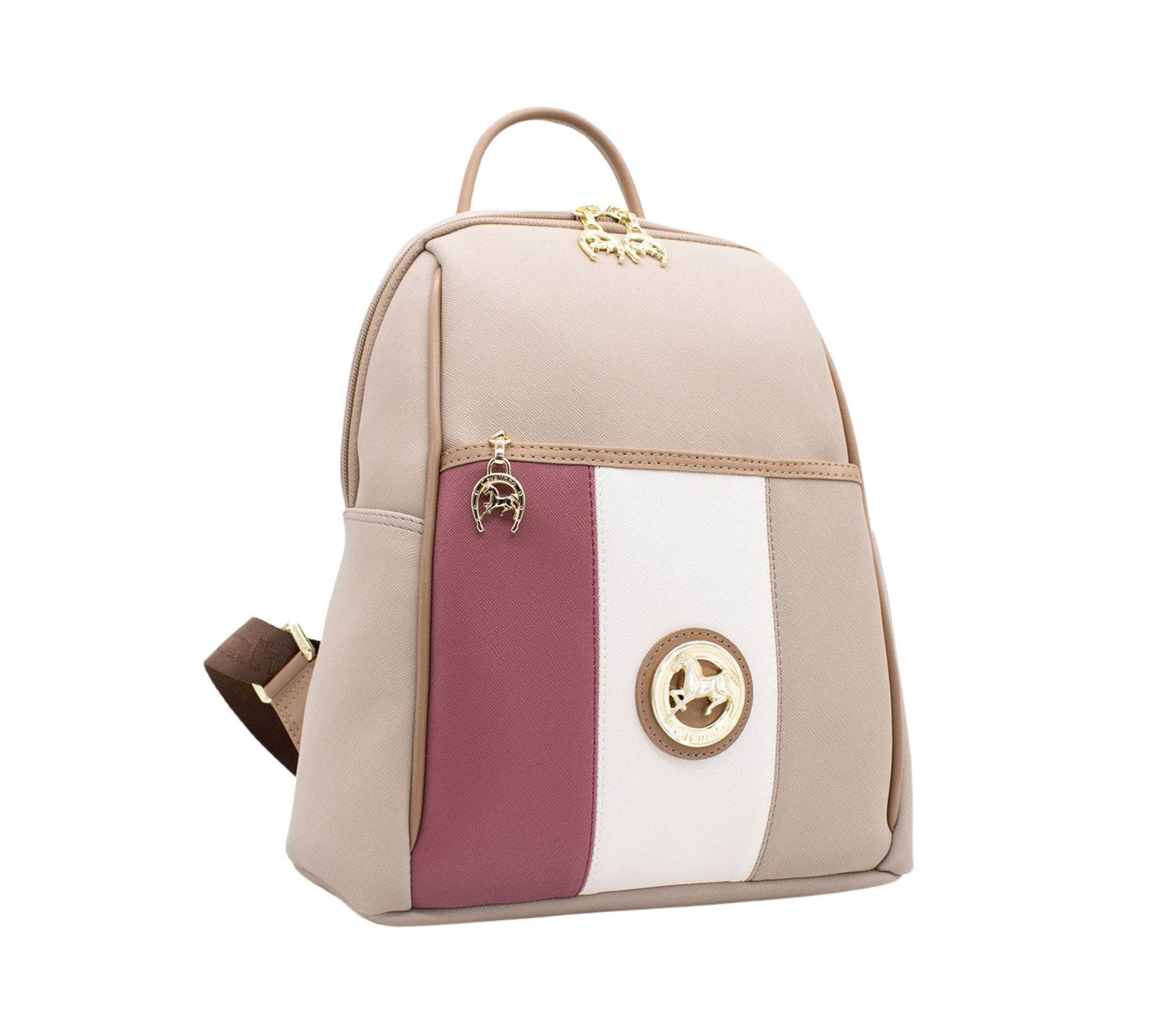 #color_ Beige White Pink | Cavalinho Allegro Backpack - Beige White Pink - 18480249.07_P02