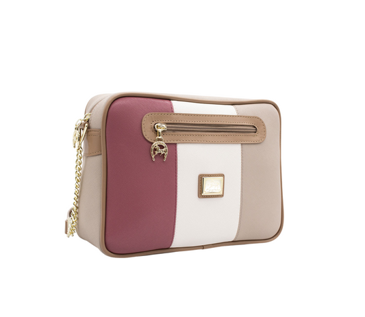 #color_ Beige White Pink | Cavalinho Allegro Crossbody Bag - Beige White Pink - 18480251.07_P02