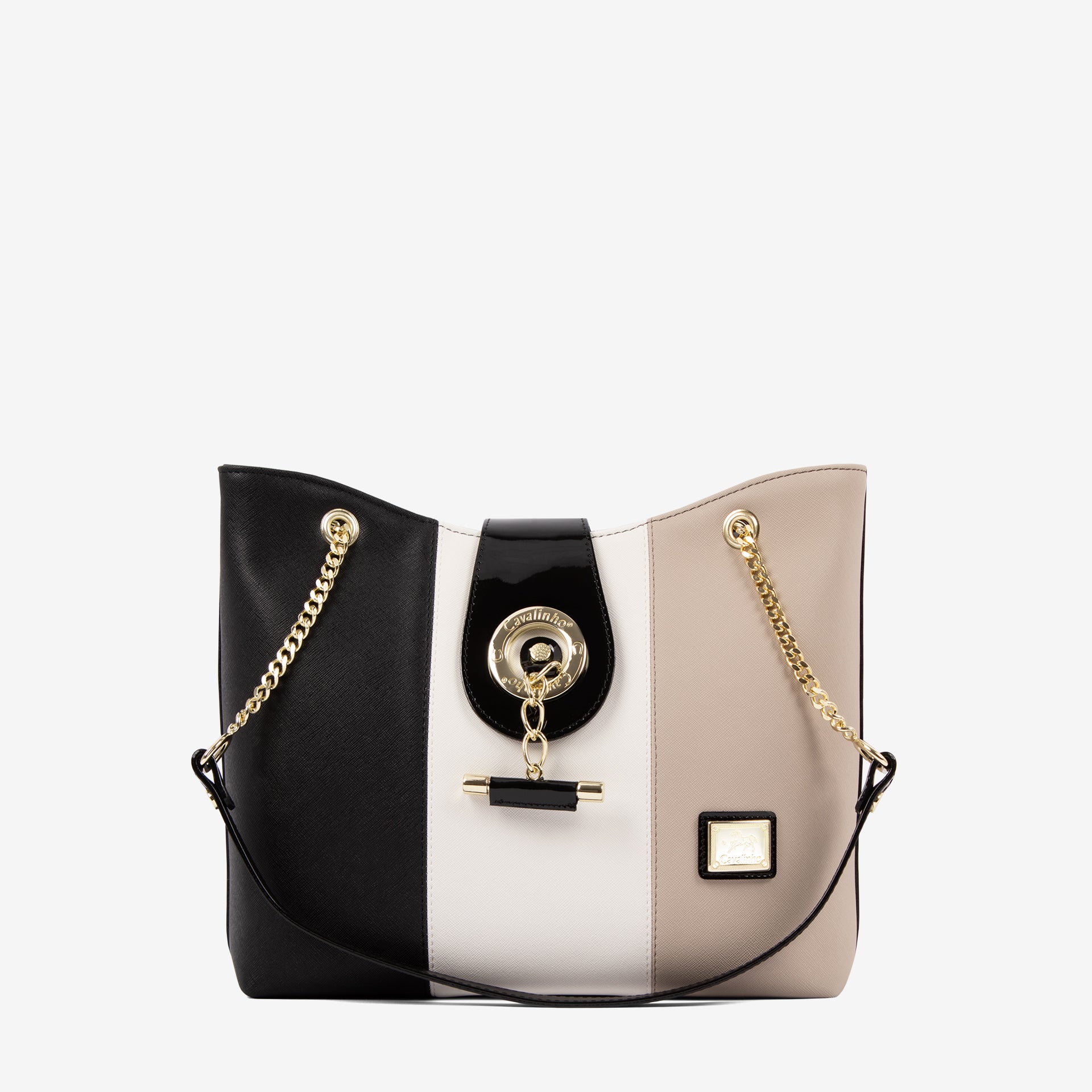 Cavalinho Allegro Shoulder Bag for Women SKU 18480258.21 #color_beige / white / black