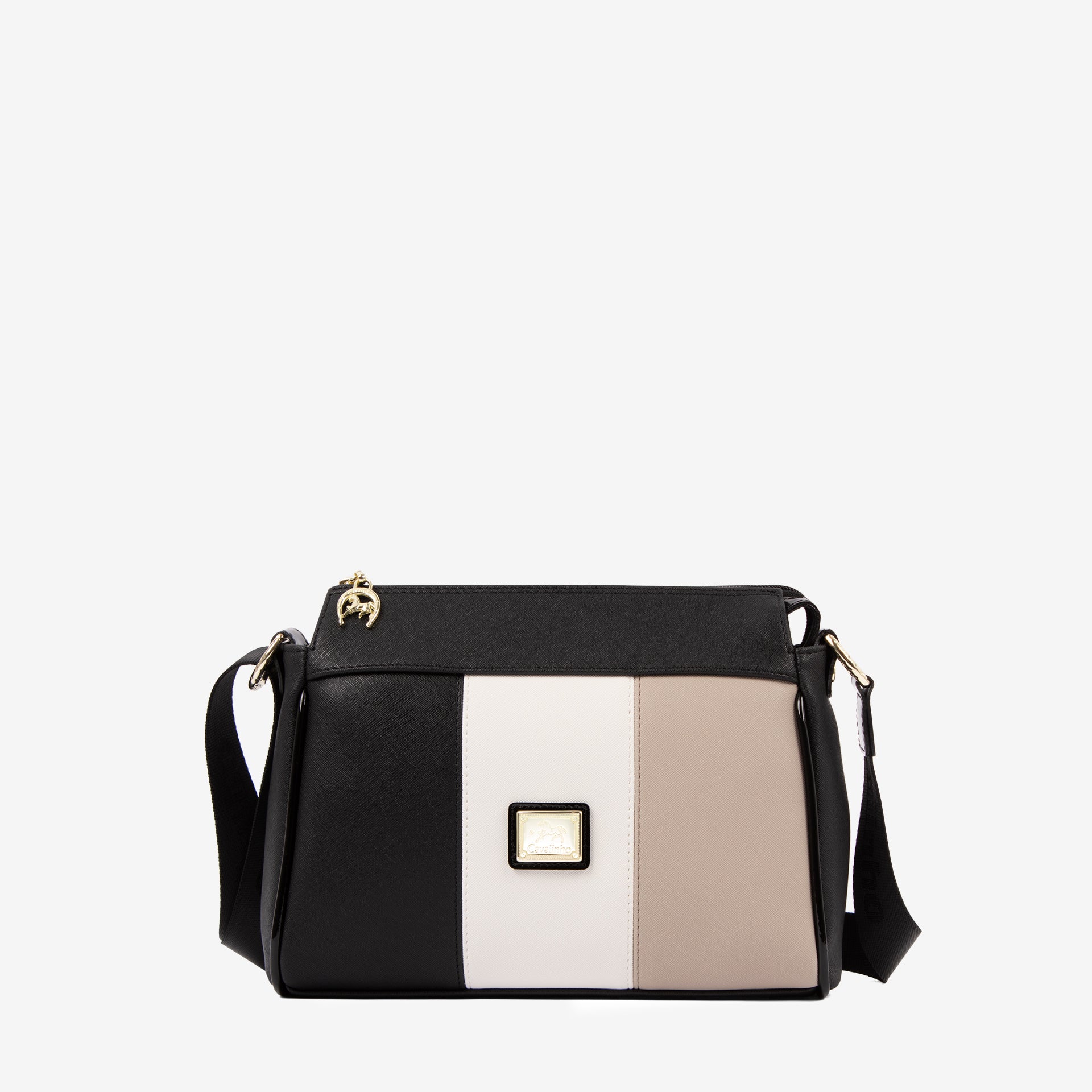 Cavalinho Allegro Crossbody Bag for Women SKU 18480344.21 #color_Beige / White / Black