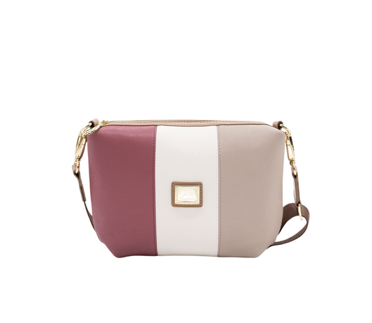 #color_ Beige White Pink | Cavalinho Allegro Crossbody Bag - Beige White Pink - 18480401.07_P01