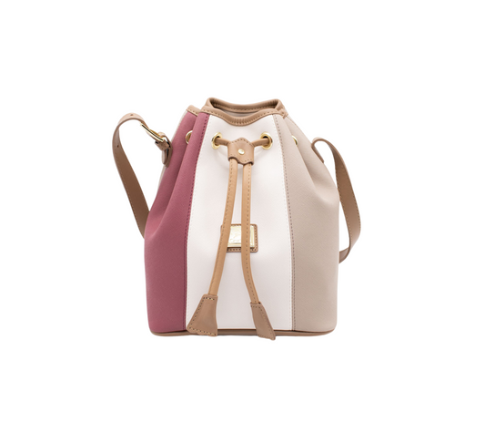 #color_ Beige White Pink | Cavalinho Allegro Bucket Bag - Beige White Pink - 18480413.07_P01