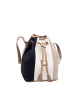 Cavalinho Allegro Bucket Bag SKU 18480413.22 #color_Beige / White / Navy