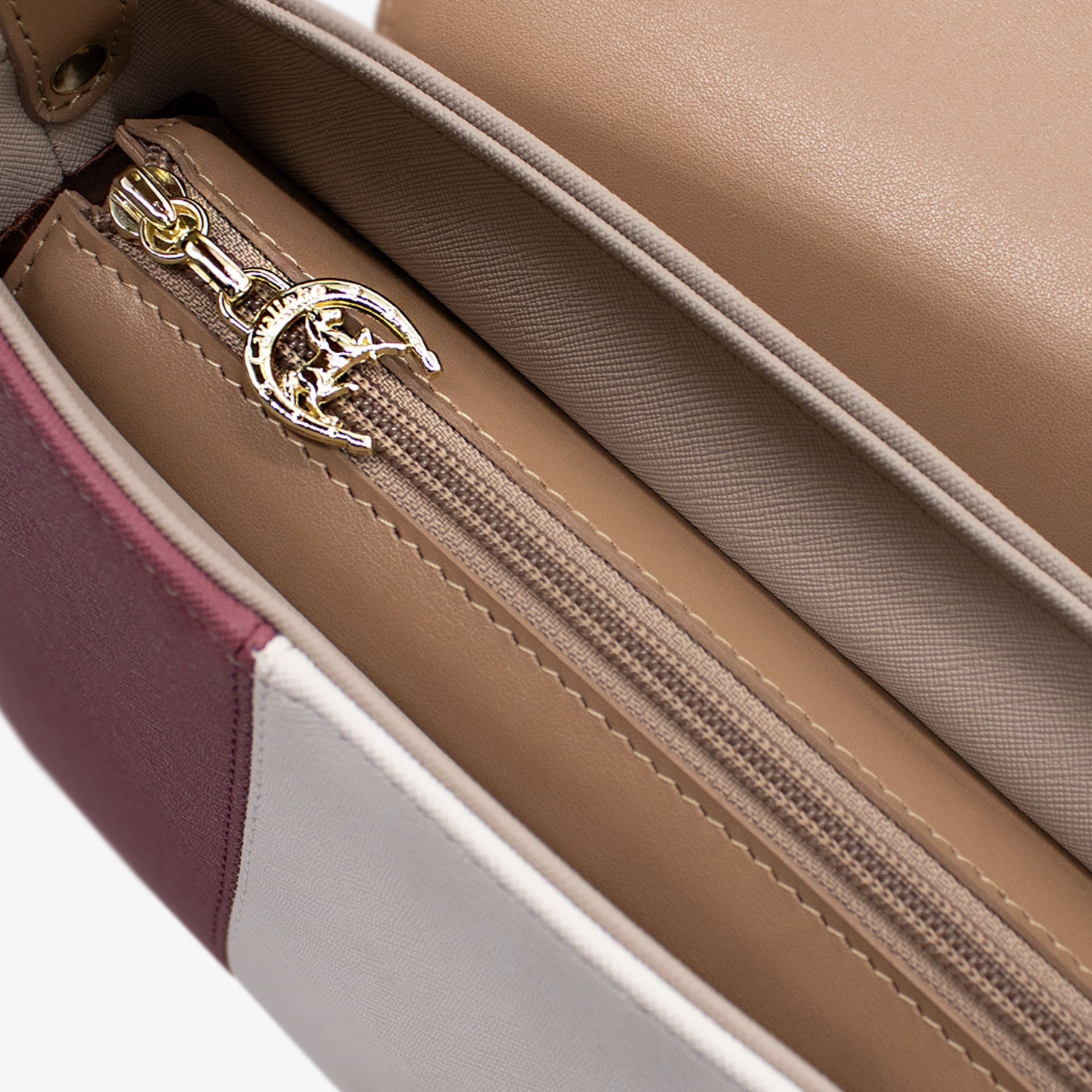 Cavalinho Allegro Handbag SKU 18480514.07 #color_Beige / White / Pink