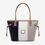Cavalinho Allegro Tote Bag SKU 18480520.022 #color_beige / white / navy