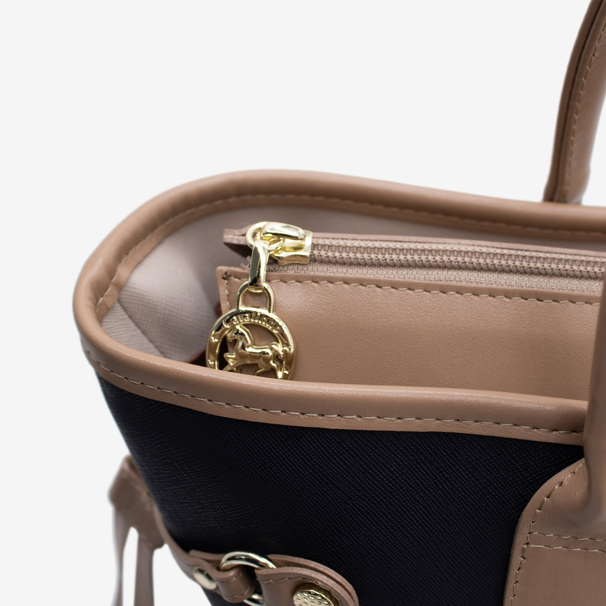 Cavalinho Allegro Tote Bag SKU 18480520.022 #color_beige / white / navy