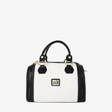 Cavalinho Allegro Barrel Handbag SKU 18480569.21 #color_Black / white