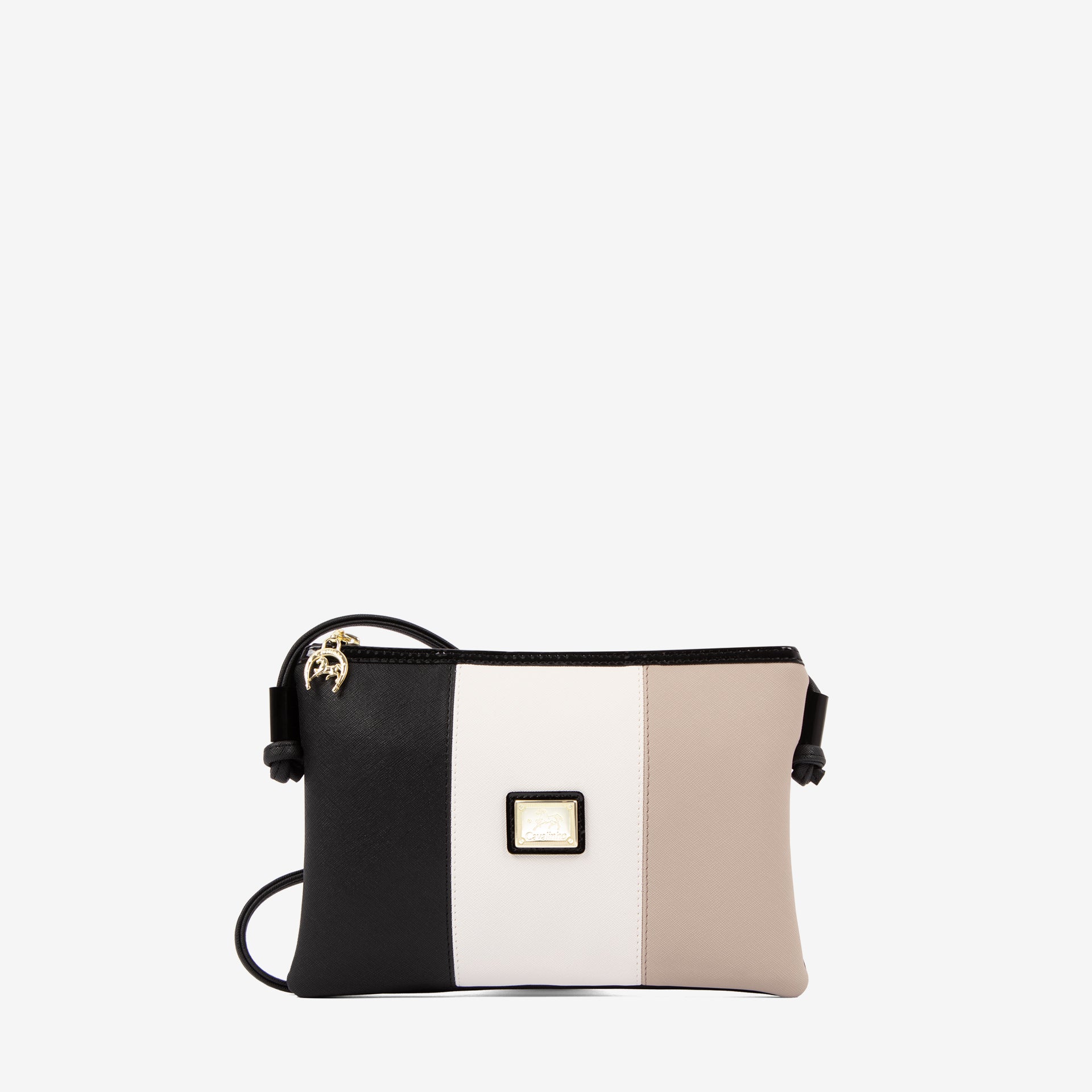 Cavalinho Allegro Small Crossbody Bag for Women SKU 18480593.21 #color_beige / white / black