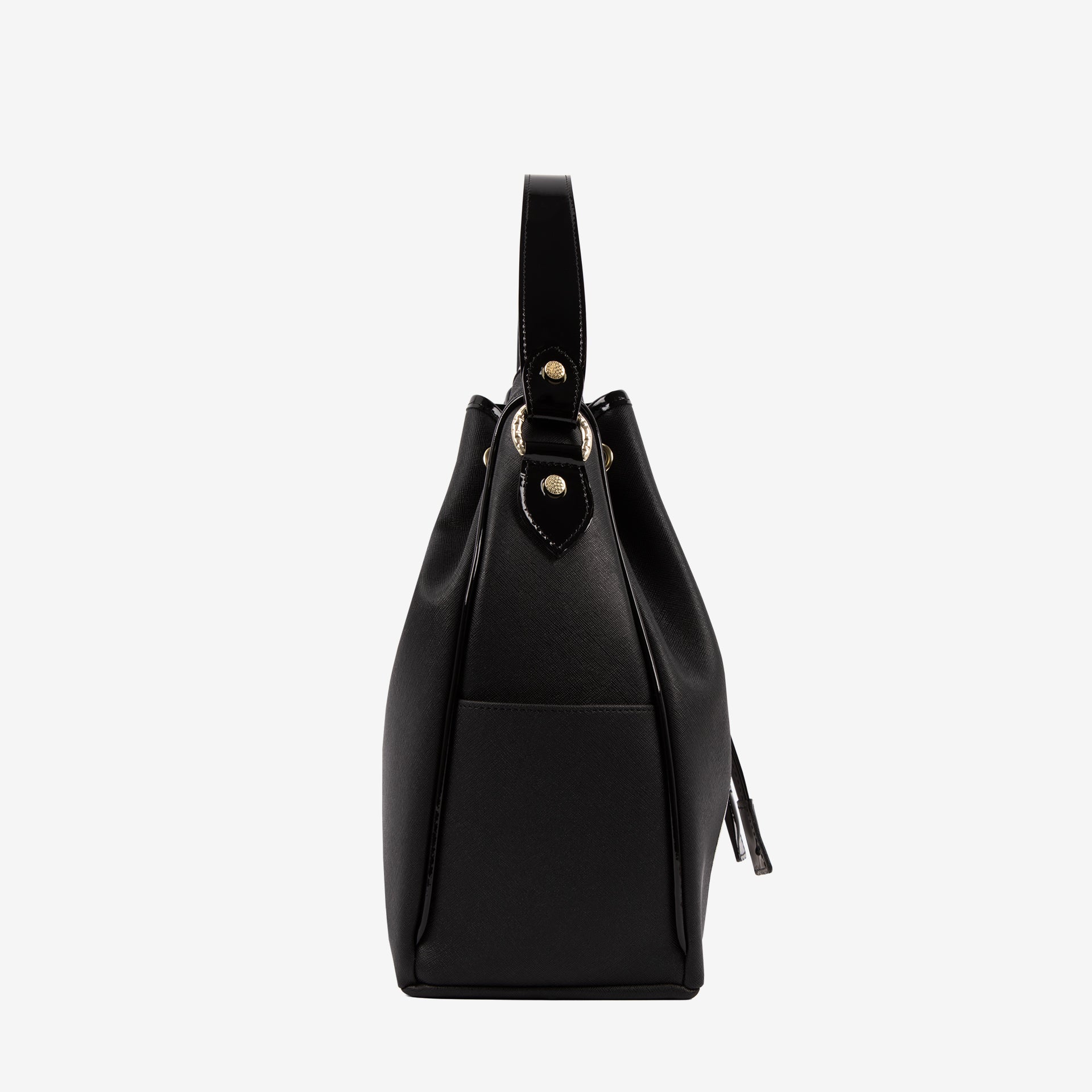 Cavalinho Allegro Drawstring Bucket Handbag SKU 18480598.21 #color_beige / white / black