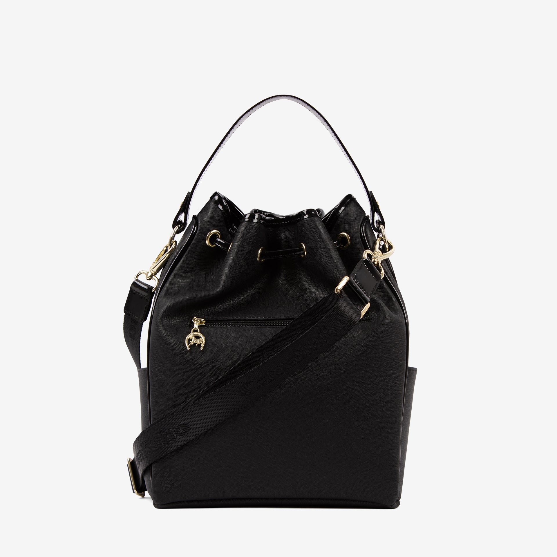 Cavalinho Allegro Drawstring Bucket Handbag SKU 18480598.21 #color_beige / white / black