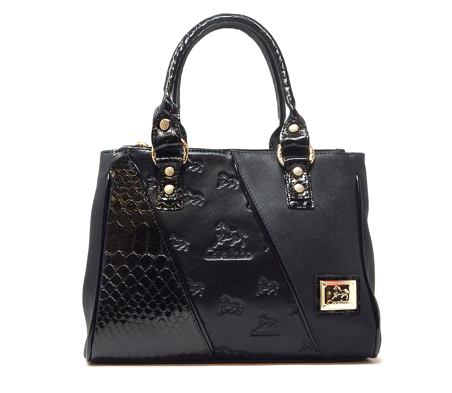 Cavalinho Horse Handbag - Black - 18500506.01.99_1