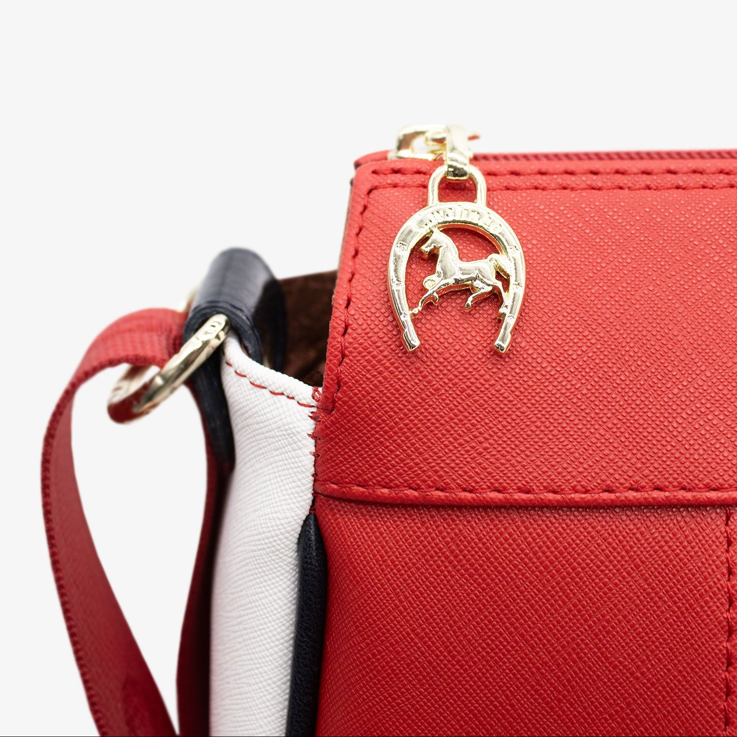 Cavalinho Nautical Crossbody Bag SKU 18590344.23 #color_Navy / White / Red