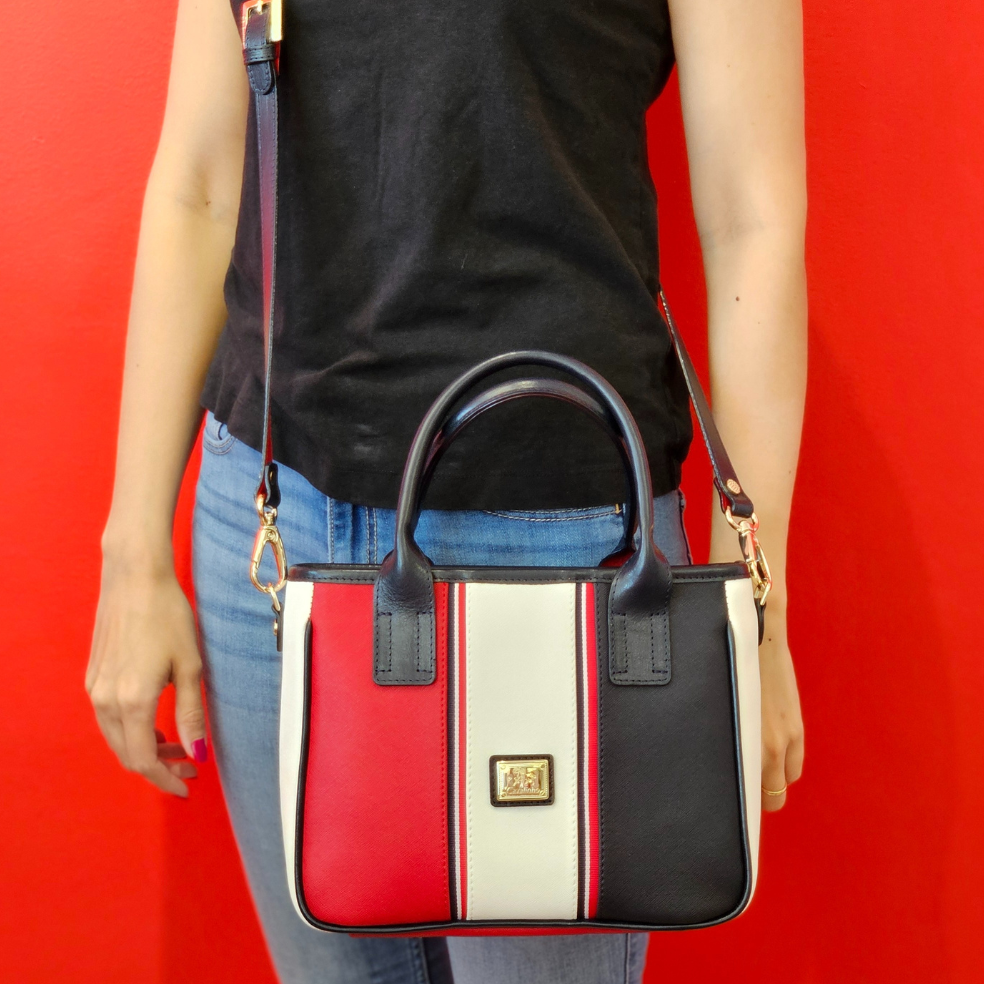 Cavalinho Nautical Handbag SKU 18590507.23 #color_Navy / White / Red