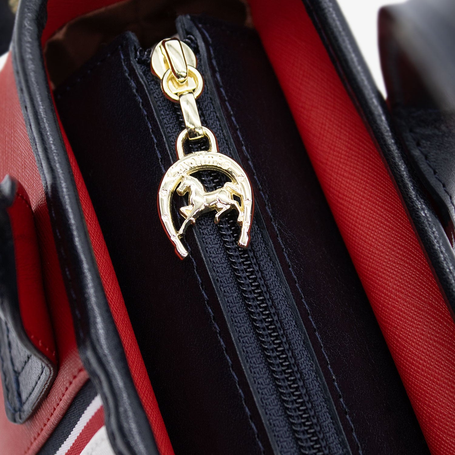 Cavalinho Nautical Handbag SKU 18590507.23 #color_Navy / White / Red