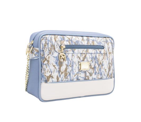 #color_ Blue White | Cavalinho Acqua Bella Crossbody Bag - Blue White - 18600251.10_P02