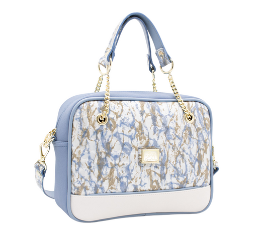 Cavalinho Acqua Bella Handbag - Blue / White - 18600512.10_P02