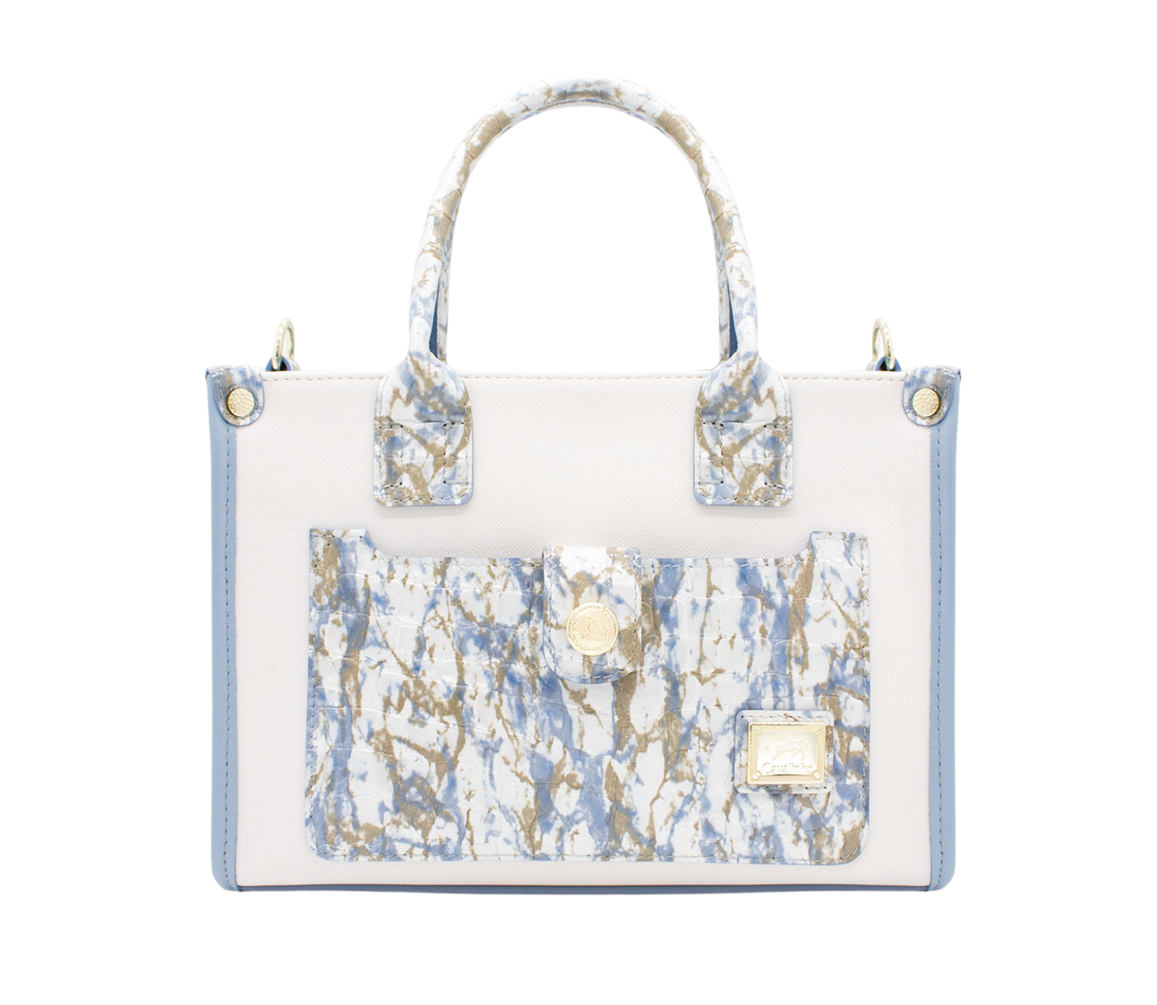#color_ Blue White | Cavalinho Acqua Bella Handbag - Blue White - 18600524.10_P01