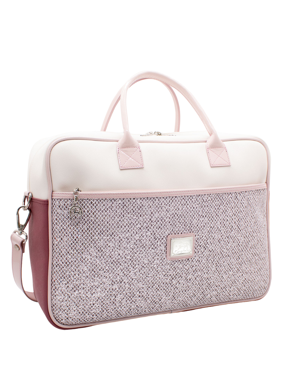 Cavalinho Radiance Baby Bag SKU 18680289.18 #color_White / Pink