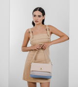 Cavalinho Radiance 3 in 1: Clutch, Handbag or Crossbody Bag SKU 18680509.10 #color_beige / light blue