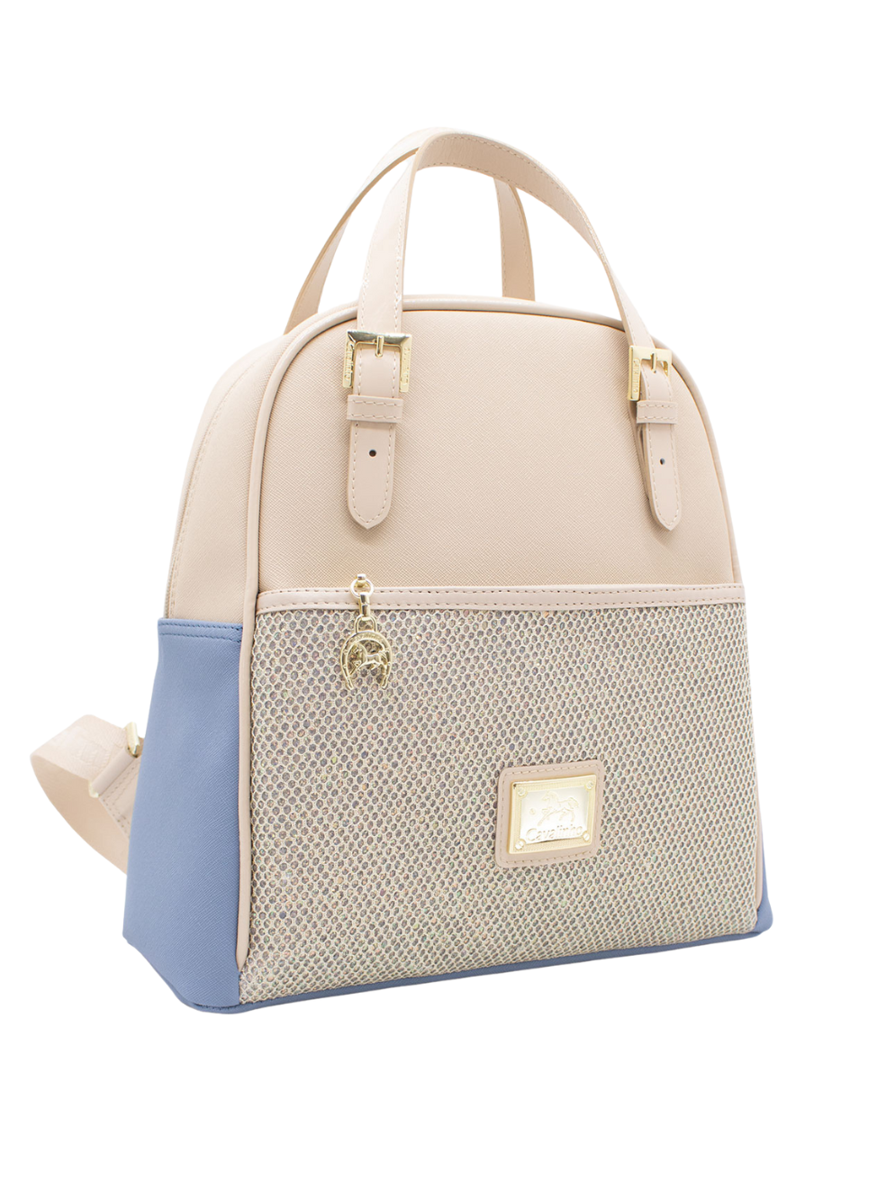 Cavalinho Radiance Backpack for Women SKU 18680519.10 #color_beige / light blue