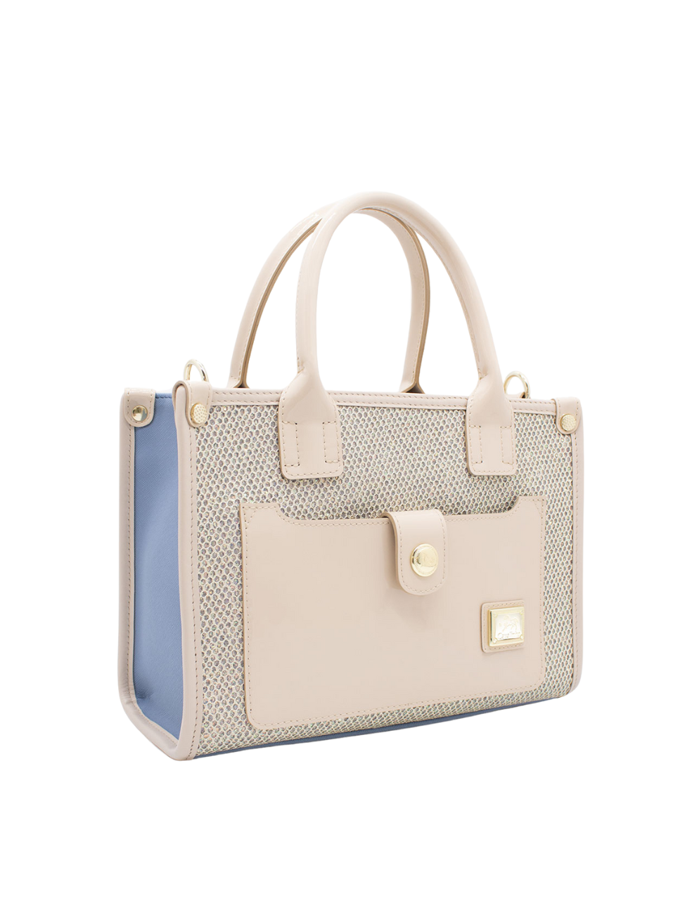 Cavalinho Radiance Handbag SKU 18680524.10 #color_beige / light blue