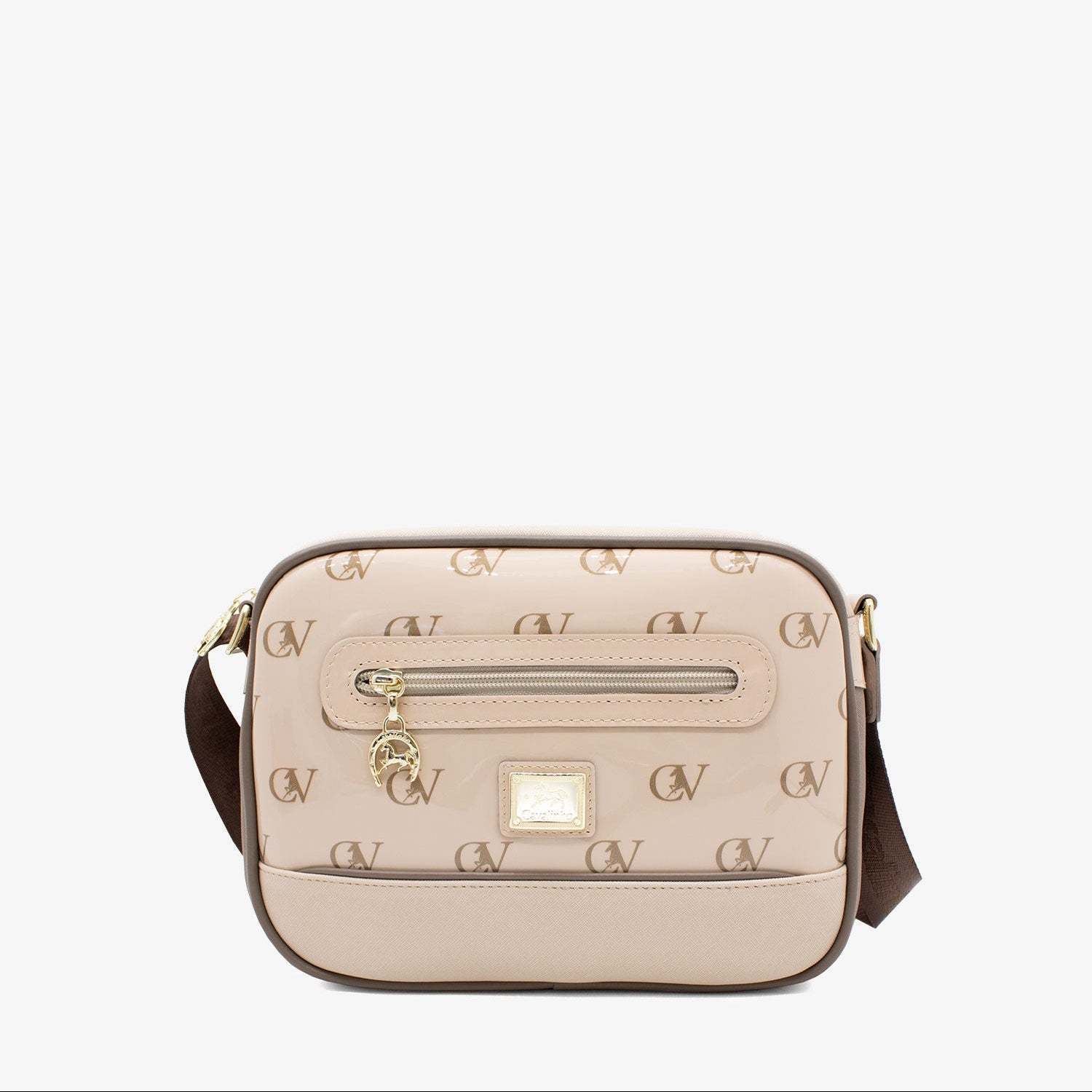 Cavalinho Signature Crossbody Bag SKU 18740190.31 #color_sand / beige