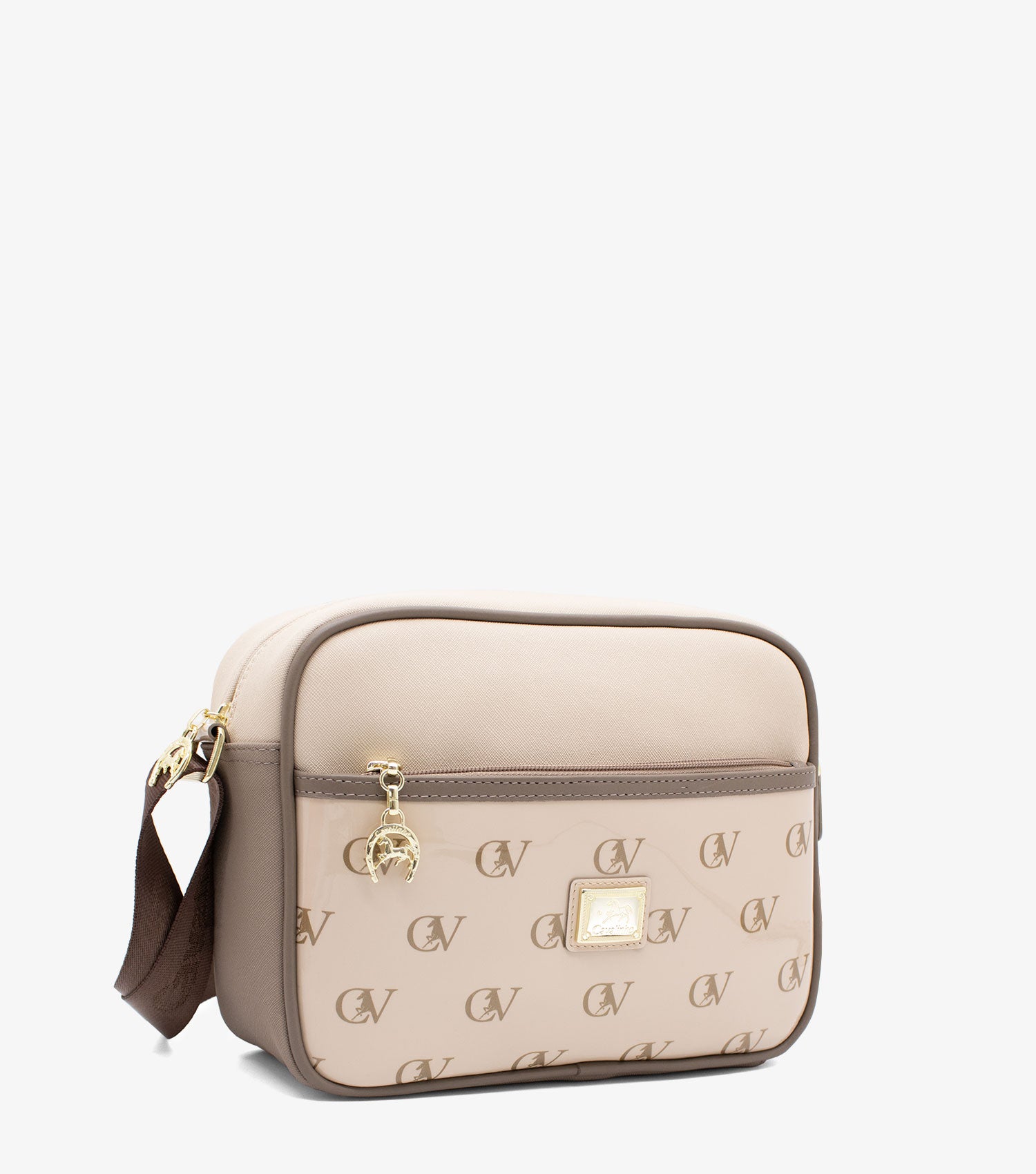 Cavalinho Signature Crossbody Bag SKU 18740324.31 #color_sand / beige